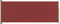 vidaXL - Windscherm - uittrekbaar - 117x300 - cm - rood