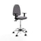 Piqueras y Crespo B1D05RF - Bureaustoel - Hoogteverstelbaar met armleuning - Grijs