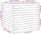 vidaXL - Plantenbak - 50x50x46 - cm - massief - grenenhout - wit