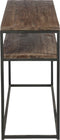 J-Line console - hout - bruin/zwart