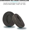 Somstyle Oorkussens Geschikt Voor Sennheiser HD 4.40BT, HD 4.50BT, HD 350, HD 400S & 458BT - 2 Stuks - Gel - Zwart