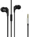 Vivanco Talk 4 - In Ear oordopjes - Microfoon met opneemtoets - Zwart