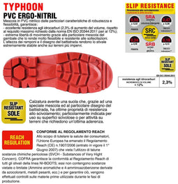 Regenlaarzen Cofra Typhoon S5 SRC Blauw Veiligheid - 40