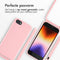 iMoshion Hoesje Geschikt voor iPhone SE (2022) / SE (2020) / 8 / 7 Hoesje Met Koord - iMoshion Siliconen hoesje met koord - Roze