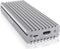 Icy Box IB-1817M-C31 - Externe behuizing M.2 NVMe - USB 3.2 Gen2 10 Gb/s - Zilver
