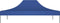 vidaXL - Partytentdak - 270 - g/m² - 4x3 - m - blauw