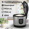 Aviro Rijstkoker - 1,2L - 7 Functies - Warmhoudfunctie - Slowcooker - RVS Zwart