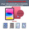 Multitouch Hoes Met Toetsenbord Voor iPad 10e Generatie - Afneembaar Met Standaard en 7 Kleuren Acht