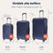 TRVLMORE Kofferset - 3 Delig - 38L Handbagage + 70L en 110L Ruimbagage - Lichtgewicht - 360º Draaibare Wielen - Donkerblauw