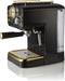 Swan Gatsby Espressomachine – Gemalen Koffie & Pads – Met Melkopschuimer – Zwart/Goud