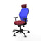 Piqueras y Crespo 1D036N2 - Bureaustoel - Hoofdsteun - Kastanjebruin