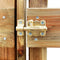 vidaXL - Containerberging - vierdubbel - 240 - L - geïmpregneerd - grenenhout