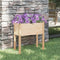 vidaXL - Plantenbak - 70x31x70 - cm - massief - grenenhout