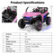 Coast 2 - Zits Kinderauto - 2-zits ontwerp - Roze - 118 x 74 x 71 cm