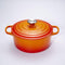 Le Creuset Signature - Braadpan 24 cm - Gietijzer - Oranjerood