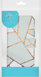 iMoshion Hoesje Geschikt voor Samsung Galaxy A51 Hoesje Met Pasjeshouder - iMoshion Design Softcase Bookcase - Wit / Meerkleurig / Goud / White Graphic