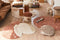Rond Kinderkamer Vloerkleed Dot Chestnut Lorena Canals