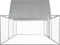 vidaXL - Kippenren - 6x2x2 - m - gegalvaniseerd - staal