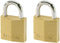 MasterLock 2 Hangsloten - 30mm - 4-pins - Gelijksluitend