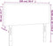 vidaXL - Hoofdbord - 100x5x78/88 - cm - fluweel - lichtgrijs