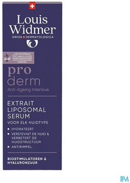Louis Widmer Proderm - Extrait Liposomal Serum - Anti-ageing - Geparfumeerd (30 ml)