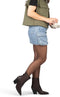 POSH by Poelman MARIE - Enkellaarzen - Hak 8,5 cm - Bruin
