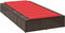 vidaXL - Ligbed - met - zwevend - kussen - poly - rattan - bruin