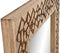 Home ESPRIT - Wandspiegel - Modern Boomstammen - Natuurlijk 91 X 5 X 183,5 CM