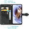 iMoshion Hoesje Geschikt voor Motorola Moto G41 / Moto G31 Hoesje Met Pasjeshouder - iMoshion Mandala Bookcase - Zwart