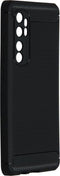 Hoesje Siliconen Geschikt voor Xiaomi Mi Note 10 Lite - Brushed Backcover - Zwart