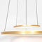 Steinhauer Ringlux 3514GO - Hanglamp - Hoogte instelbaar dimfunctie - Goud 60cm