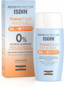 Zonnebrandcrème Isdin Fotoprotector Fusion Fluid SPF 50+ (50 ml)