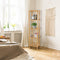 Brixy Badkamerrek - Badkamermeubel - 5-Laags - 141x33x33cm - Badkamer Kast - Bamboe