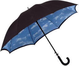 Adventure Bags AGP-53-C - Paraplu - Dubbeldoek met wolkenprint - Blauw