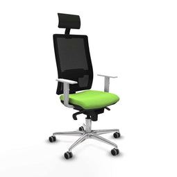 Bureaustoel met hoofdsteun Piqueras y Crespo 4B086G1 Pistache