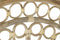 Tuinstoel DKD Home Decor Wit Bruin Natuurlijk 92 x 66 x 145 cm 86 x 51 x 145 cm 88 x 60 x 146 cm