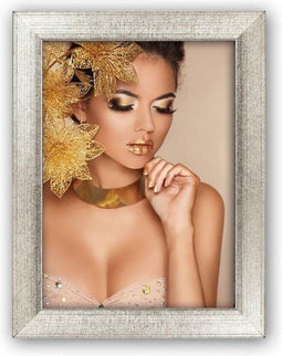 ZEP - Kunststof Fotolijst Samara Zilver voor foto formaat 13x18 cm - T257S