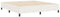 vidaXL - Bedframe - Crème - 180x200 - cm - Corduroy - Stof