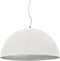 vidaXL Hanglamp E27 Ø50 cm wit en zilver