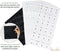 Budu Kruidenpotjes Set - 28 stuks - Glazen potjes met bamboe deksel - Inclusief 160 stickers en accessoires (28 stuks)