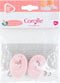 Corolle Mon Premier Poupon - Poppen Pantoffels Roze, 30cm