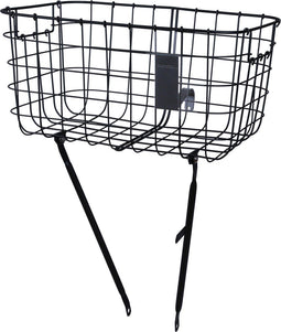 Basil Robin - Fietsmand Voor - Draagkracht 10kg - Zwart