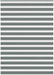 vidaXL - Zebra - rolgordijn - 165x230 - cm - stofbreedte - 160,9 - cm - donkergrijs