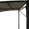 vidaXL - Zonneluifel - 3x3x2,55 - m - antracietkleurig