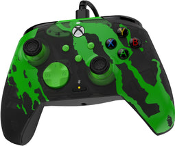 PDP REMATCH GLOW Advanced - Bedrade Controller - Programmeerbare Knoppen - Groen Zwart