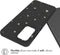 iMoshion Hoesje Geschikt voor Samsung Galaxy A33 Hoesje Siliconen - iMoshion Design hoesje - Zwart / Stars Gold