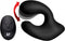 XR Brands Silicone Prostate Stimulator + Remote Control with 10 Speeds black