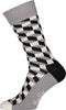 Happy Socks 4-pack sokken - Heren & Dames - Klassiek zwart-wit (4 paar)