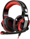 KOTION EACH Gaming Headset - PC Stereo - True Surround Sound - Zwart/Rood