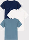 Petit Bateau - Set van 3 katoenen T-shirts met korte mouwen - Biologisch katoen (set van 3)